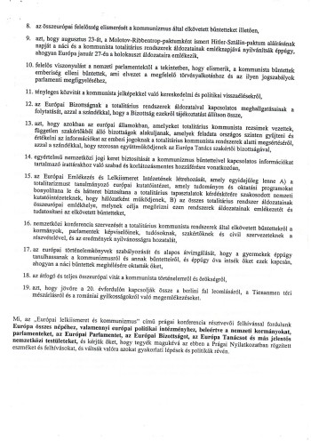 Prágai Nyilatkozat - kattintásra nagyítás
